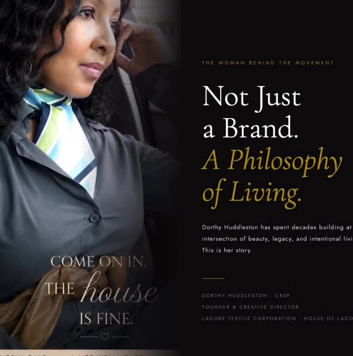 Not Just a Brand — House of LaDore Founder